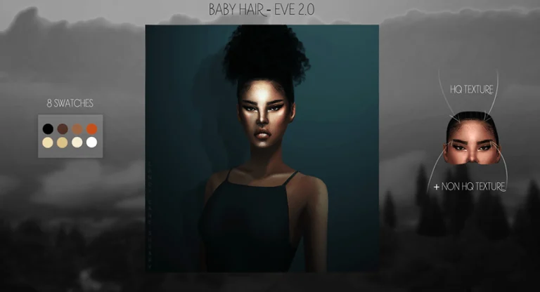 Baby Hair edge – Eve 2.0 by Candy Cane Sugary