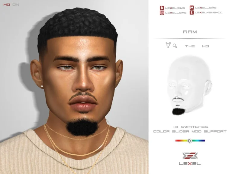 Ram Facial Hair