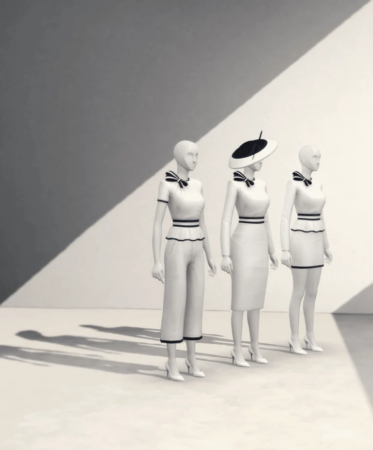 Princess of XVI Set ( Dress/ Blouse/ Skirt/ Trousers/ Hair) [MM]