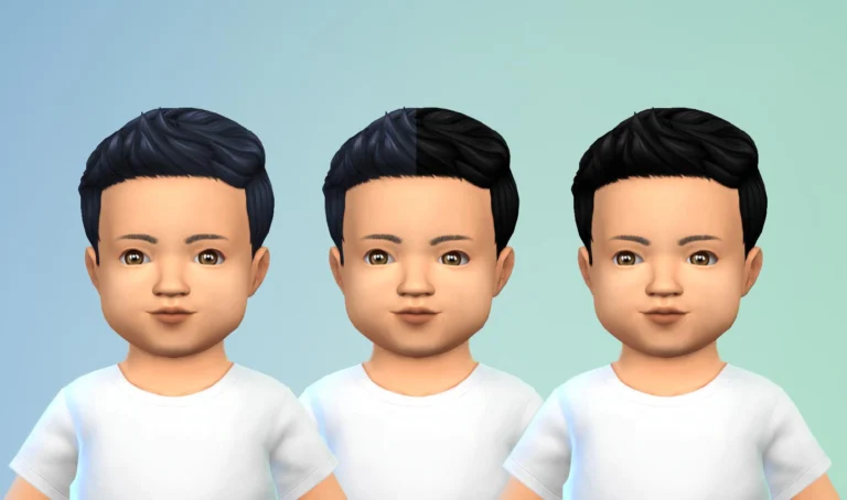 Black Hair Recolour