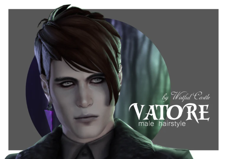 Vatore Hair by Wistful Castle