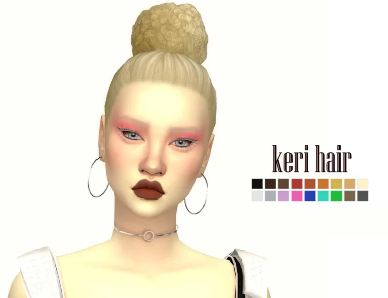 Complete Hair Creation Guide: All EA Swatches + True Black, No Random
