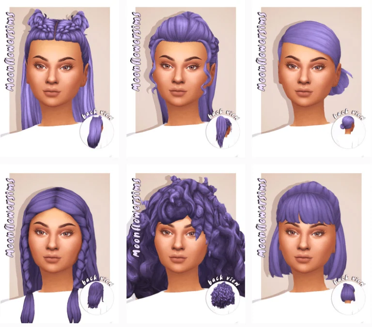 hair and Hairbands Recolor