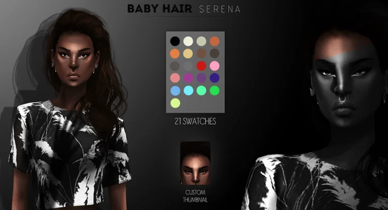 Baby Hair-Serena by Candy Cane sugary