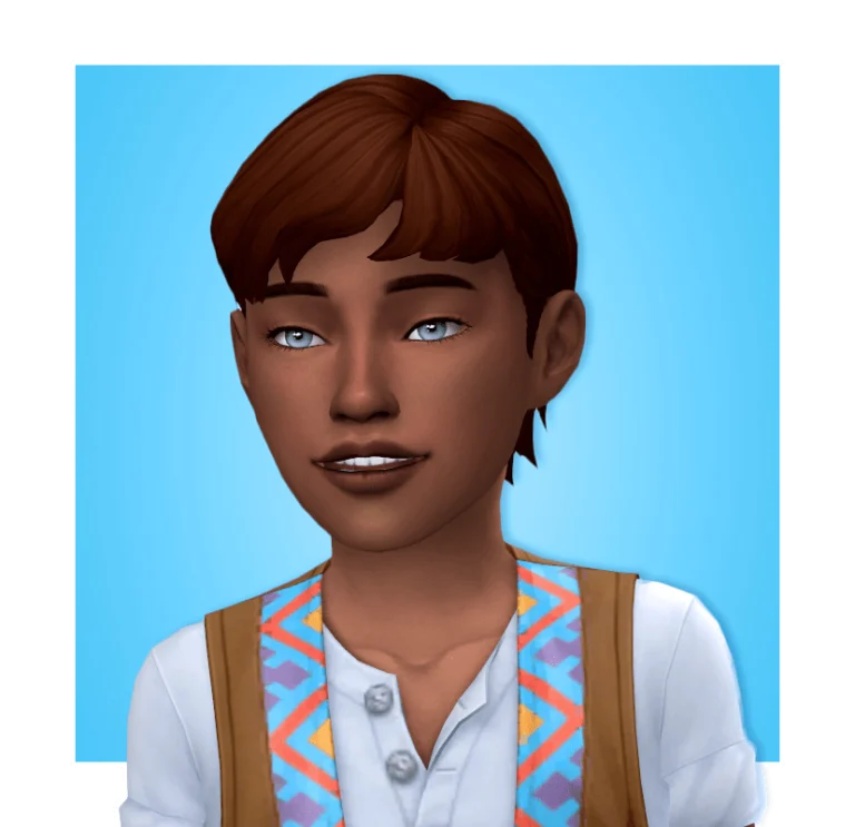 Rizal Maxis Match Conversion by Verdigriss