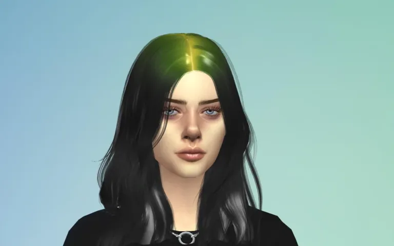 Billie Eilish green hair for females by leahlillith