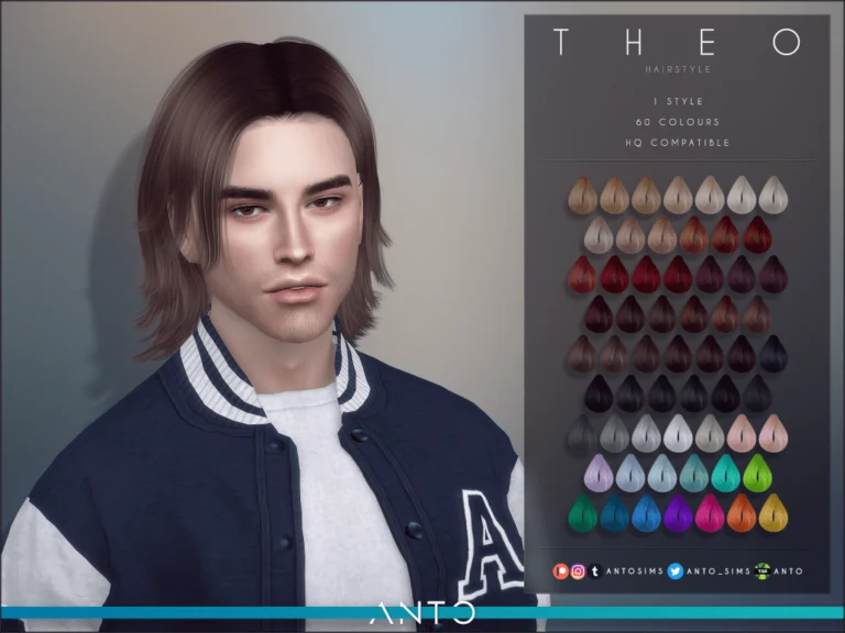 Theo hairstyle