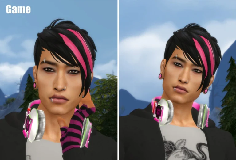 Vatore male hairstyle in two tones