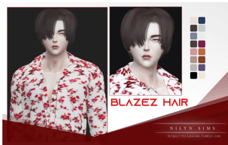 blazez hair – the sims 4