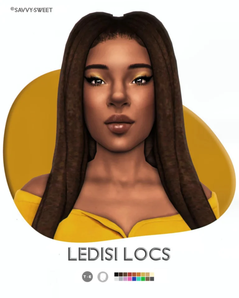 Ledisi Locs: Yvette Ombre Accessory, BGC, 18 Swatches, No Hat, Exclusive on Patreon