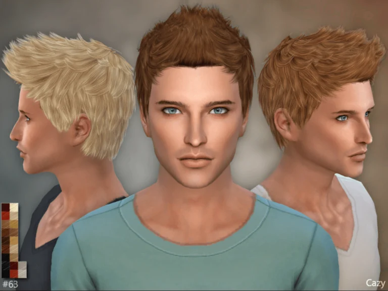 Male Hairstyle #63 by Cazy