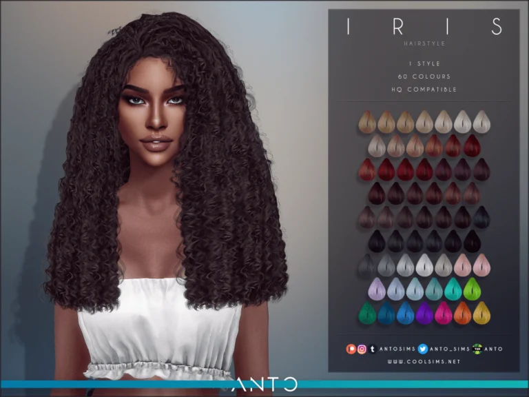 Iris hairstyle