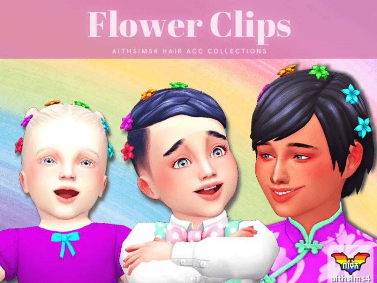 Flower Hair Clips for Children [MM]