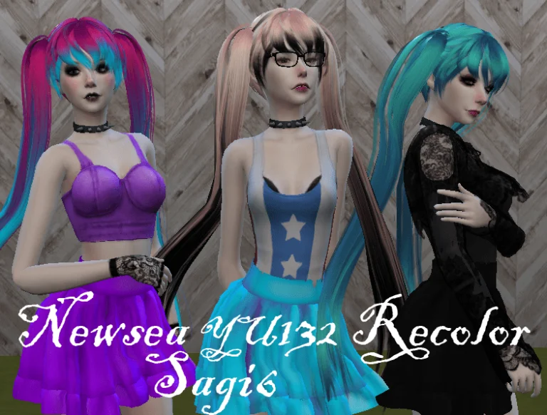 Newsea YU132 Miku Hair Recolor