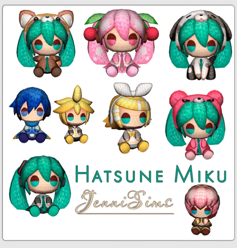 HATSUNE MIKU DECORATIVE (9 ITEMS)