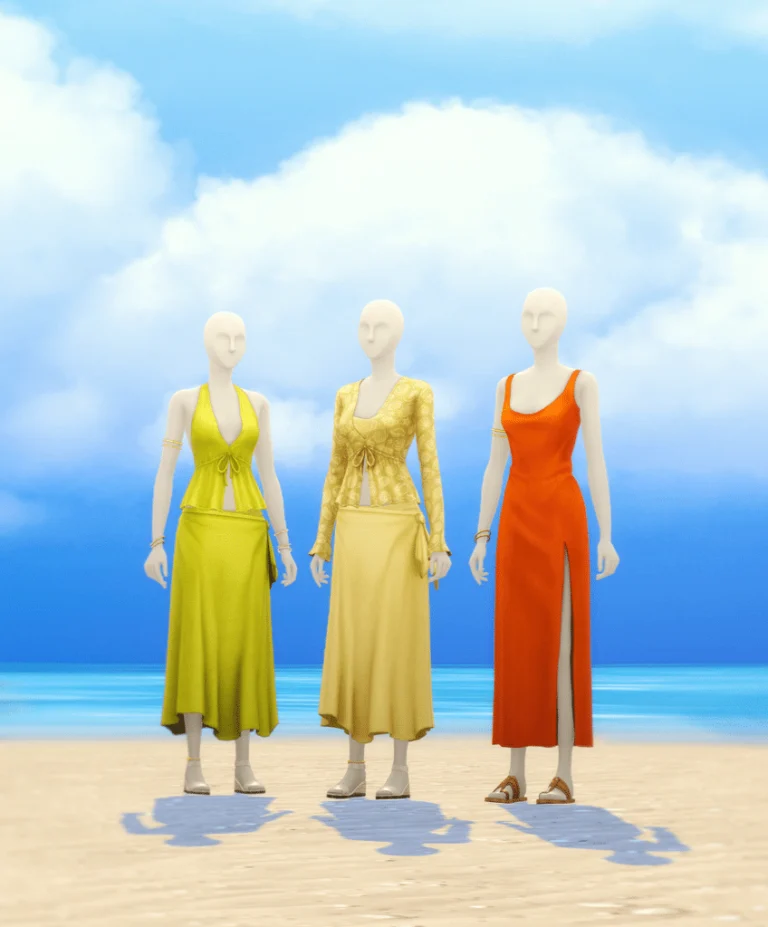 Summer in Tartosa 2024 Set ( Blouse/ Skirt/ Dress/ Bracelet/ Hair ) [MM]